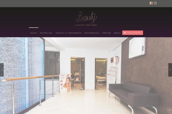 The-core-parent theme site design template sample