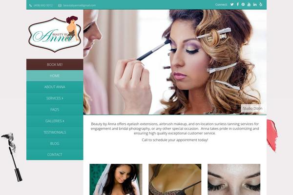 Vertikal theme site design template sample