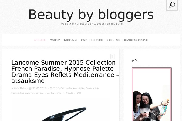 BuzzBlog theme site design template sample
