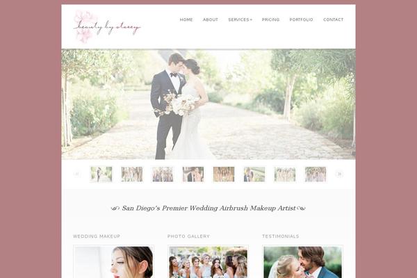 Dandelion theme site design template sample