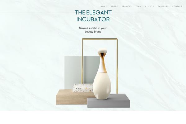 Rhythm theme site design template sample