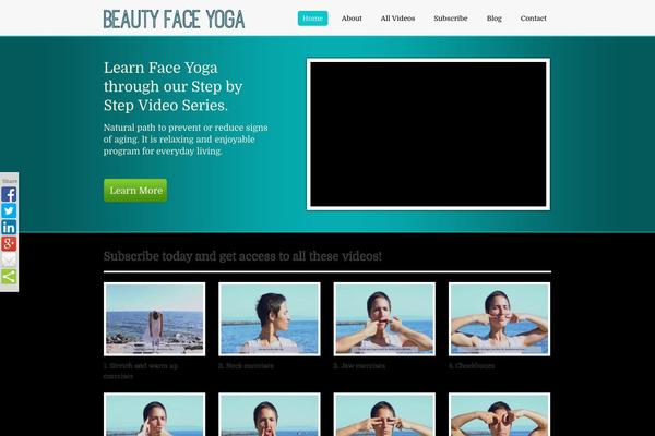 beautyfaceyoga.com site used Subscribelytheme