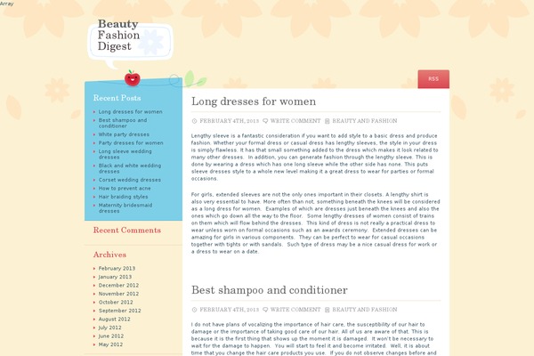 Crafty Cart theme site design template sample