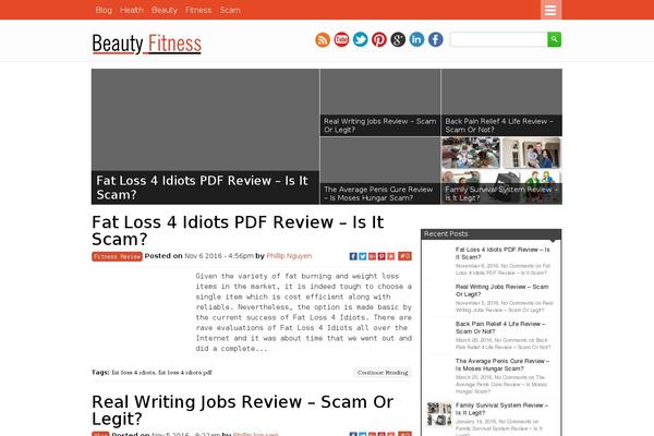 Site using No Spam At All plugin