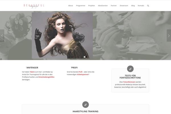 Enfold theme site design template sample