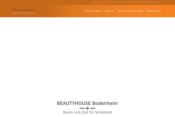 Spa Lab theme site design template sample