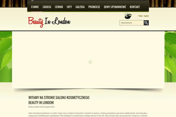 SPA Treats theme site design template sample