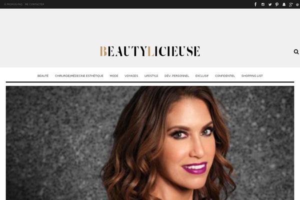 beautylicieuse.com site used Beauty2017