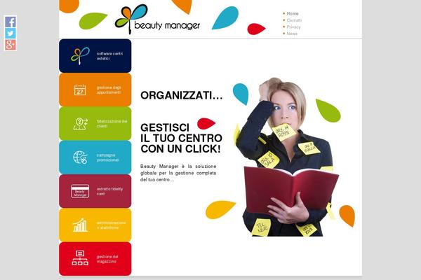 Site using Blog Manager Light plugin