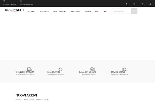 beautynette.it site used Clima