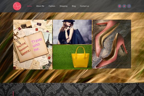 Ronika theme site design template sample