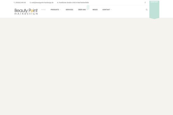 Hairsalon theme site design template sample