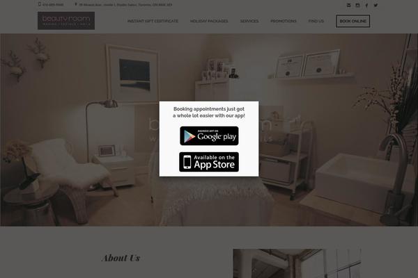 Coiffeur theme site design template sample