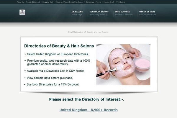 Karma theme site design template sample