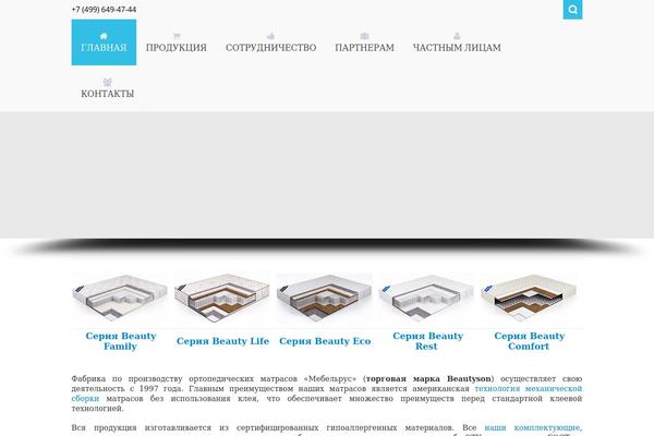 Nictitate theme site design template sample