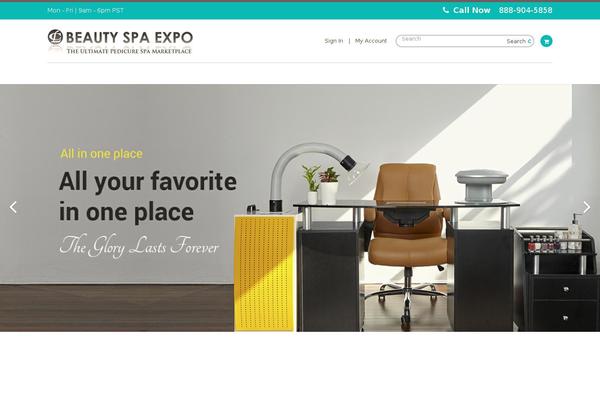 beautyspaexpo.com site used Beautyspa
