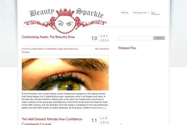 Site using Alpine PhotoTile for Pinterest plugin