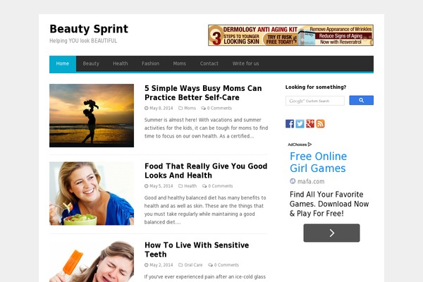 GoPress theme site design template sample