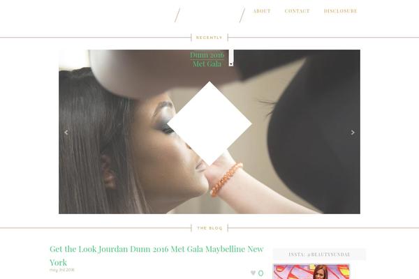 Estelle theme site design template sample