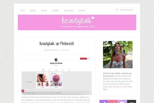 BERG theme site design template sample