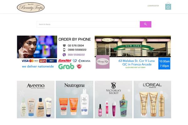 Bi-Shop theme site design template sample