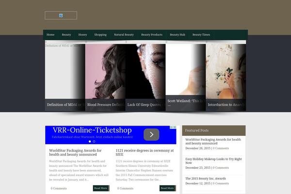 TanameroMag theme websites examples