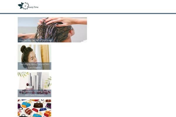 Pressbook-blog theme site design template sample