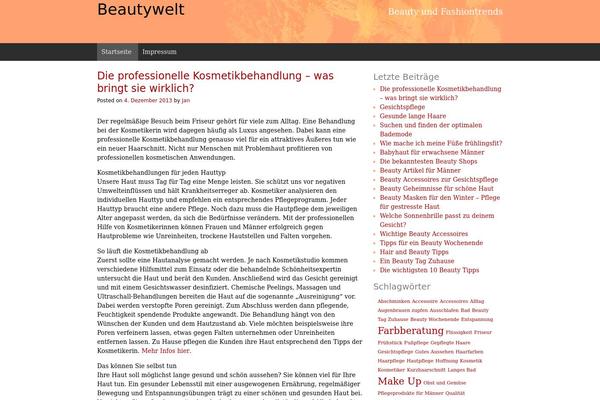 Matisse theme site design template sample