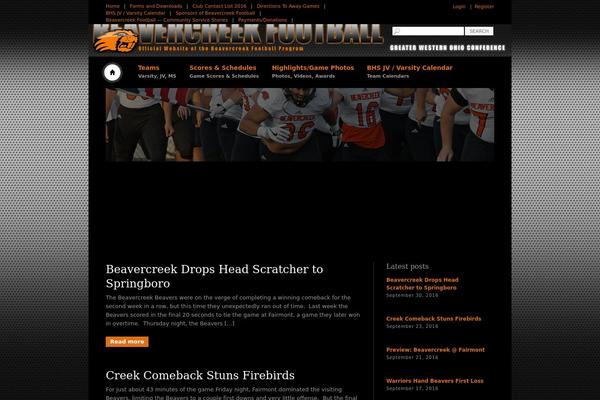 beavercreekfootball.com site used Powerplay_2.0