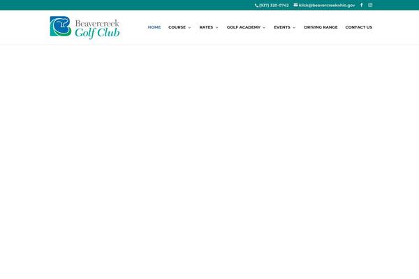 Lightspeed-golf-child theme site design template sample