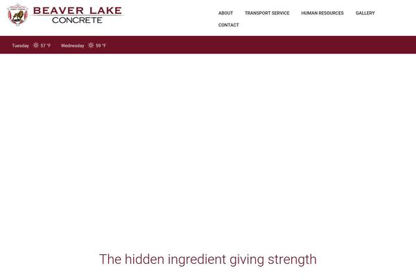 Site using Simple Weather plugin