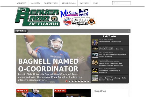 Gameday theme site design template sample