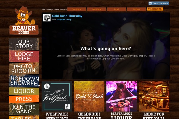 beavers-london.com site used Beavers