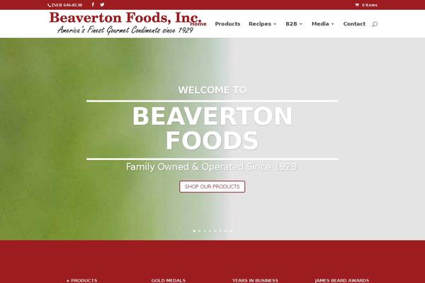 Site using Woo-slider plugin