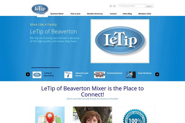 Caffeine theme site design template sample