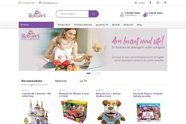 Aktina theme site design template sample