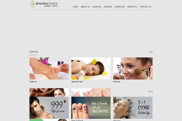 Minimum theme site design template sample