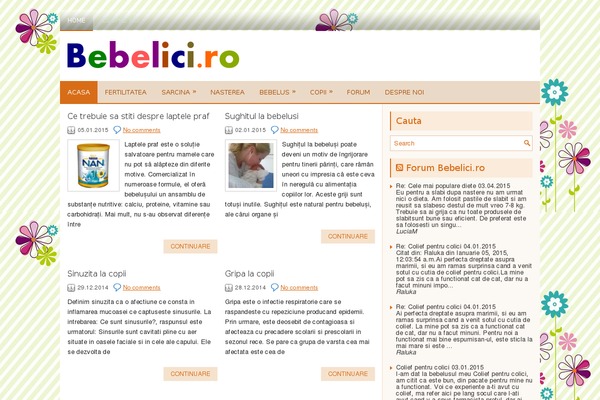 bebelici.ro site used Petswp