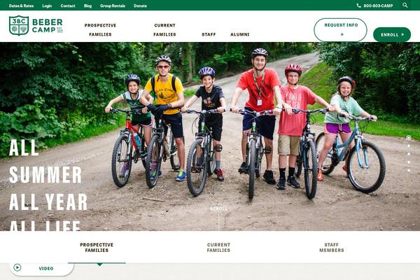 bebercamp.com site used Beber