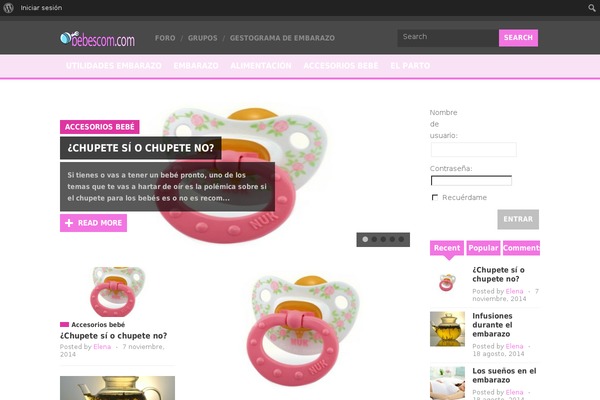Jono theme site design template sample