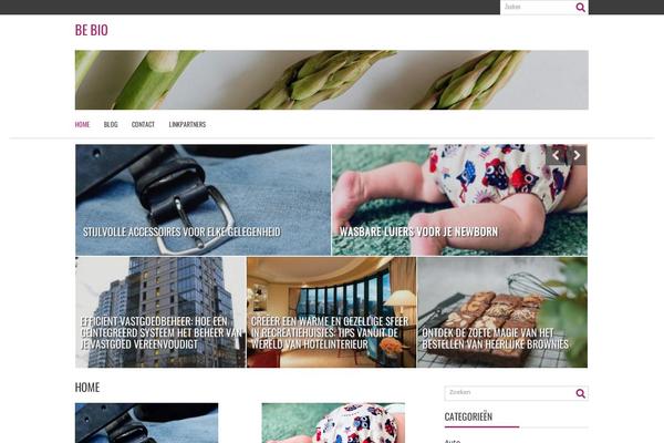 SuperNews theme site design template sample