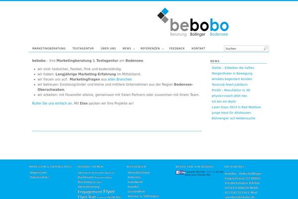 Platform theme site design template sample