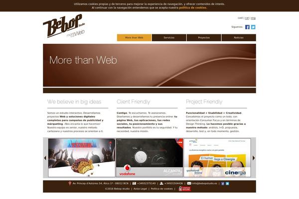 Clockstone theme site design template sample