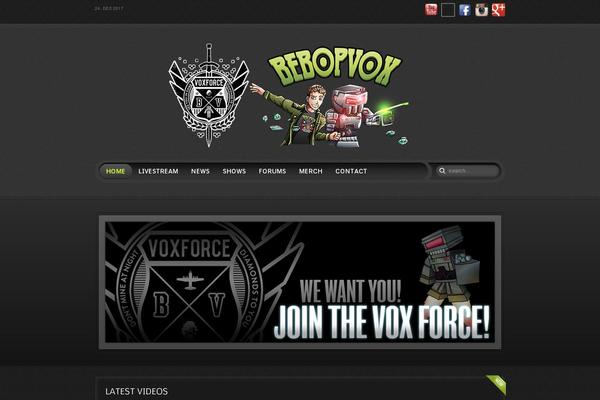 Site using Widgetkit plugin