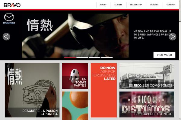 bravoV2 theme websites examples