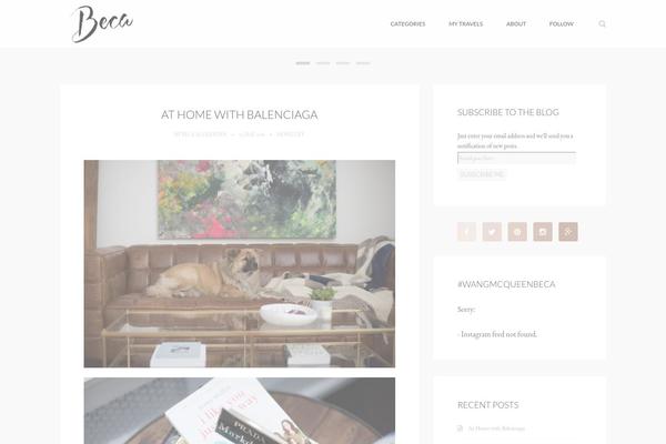 Mango theme site design template sample