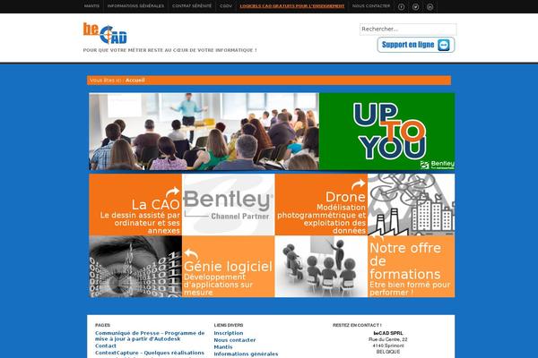 Site using Wp-quick-front-end-editor plugin