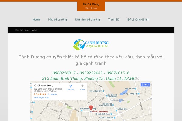 becarong.com site used Canhduong2018