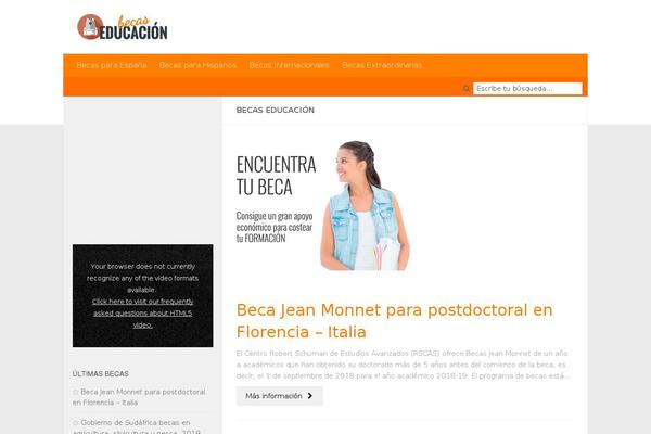 Sahifa theme site design template sample