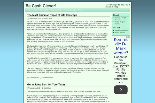 Weaver theme site design template sample